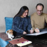 Saliha et Gérard (c) DR